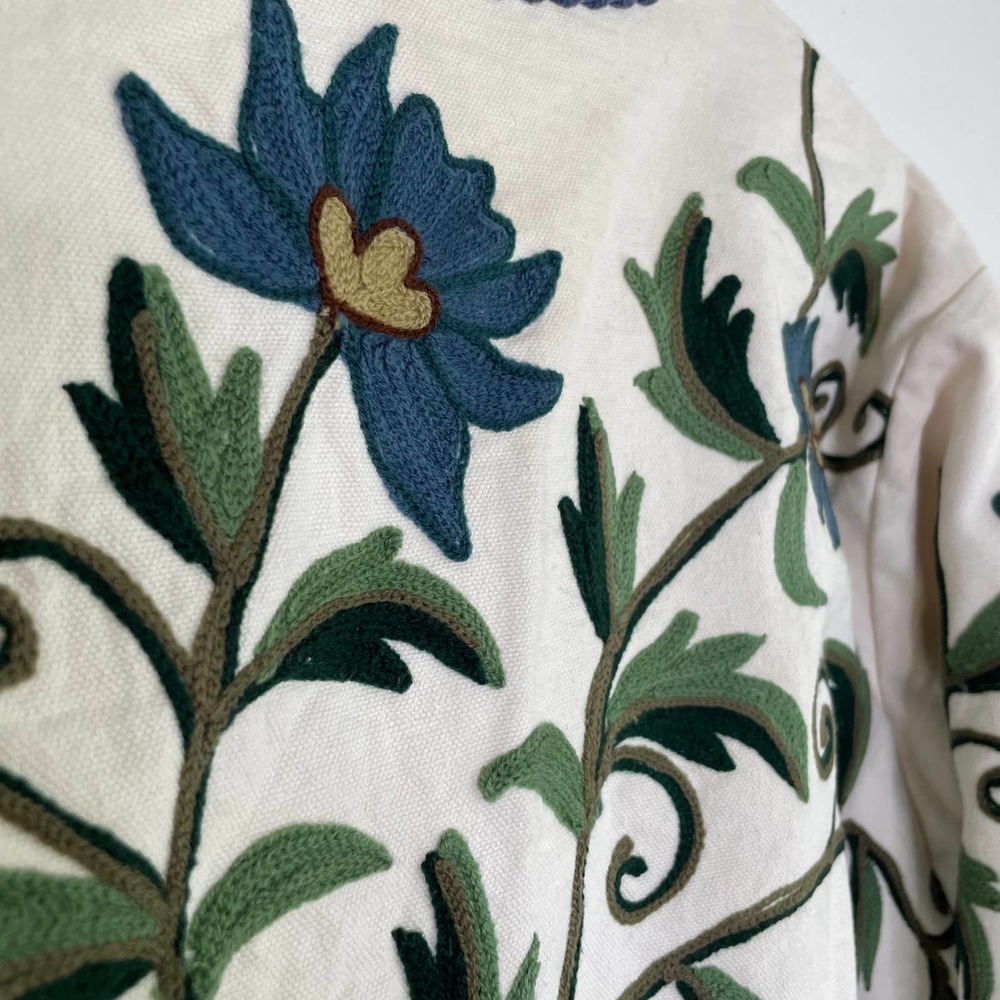 Paul Harris Design Vintage Silk Lined Cardigan (L) - Picture 3 of 6
